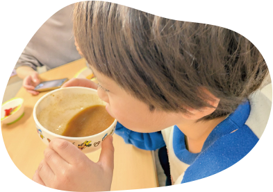 毎日の食事が、子どもを支えるのイメージ