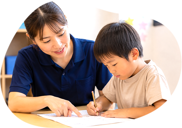 学習の遅れを、一緒に取り戻すのイメージ